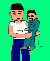 どわぁ〜。変なイラスト描いてごめんなさい〜。だってインパクト強かったもの(ーー;)