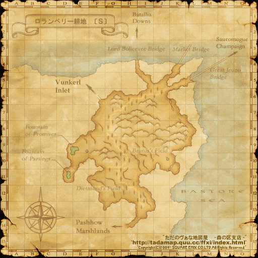 Campaign Map ロランベリー耕地