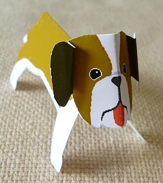 paper dog, Saint Bernard