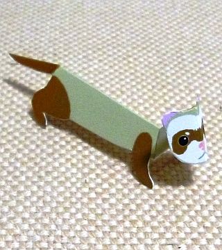 paper animal, Ferret sable