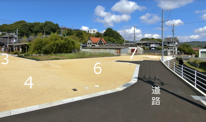 児島下の町5丁目分譲地のフォト
