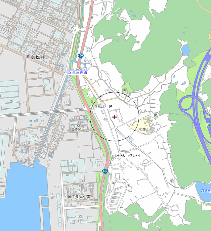 事業用土地児島塩生