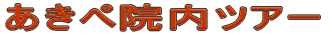 あきぺツアー