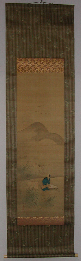 中林 竹渓| 掛軸| 南画家| 中林竹洞| 山本梅逸
