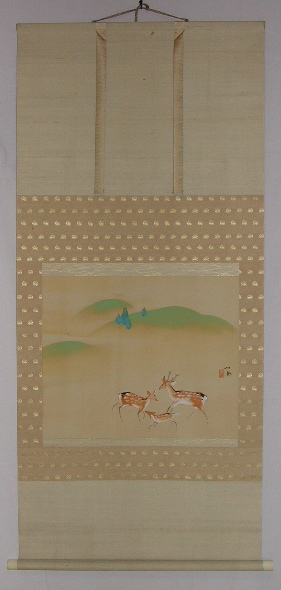 竹内栖鳳・掛軸・京都の画家・幸野楳嶺・京都府画学校・文展