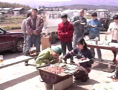 ���J�����ł̒��H�̎ʐ^