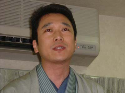 第三回丹波橋寄席の様子(桂米左さん)