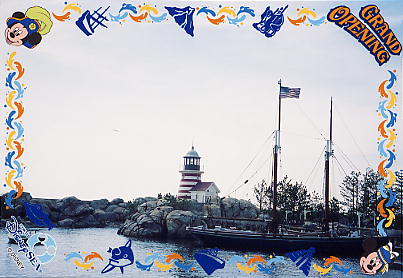 Photo: Hurricane Point Lighthouse 1, Tokyo DisneySea