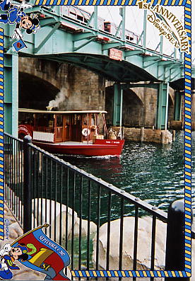 Photo: Old Armory Bridge and DisneySea Transit Steamer Line, Tokyo DisneySea