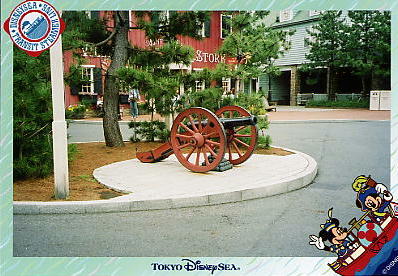Photo: Cannon in Cape Cod, Tokyo DisneySea