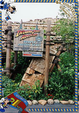 Photo: Signboard, Indiana Jones Adventure, Tokyo DisneySea