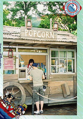 Photo: Popcorn Wagon in Lost River Delta, Tokyo DisneySea