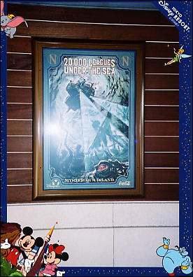 Photo: Poster; 20,000 Leagues Under the Sea, Tokyo DisneySea