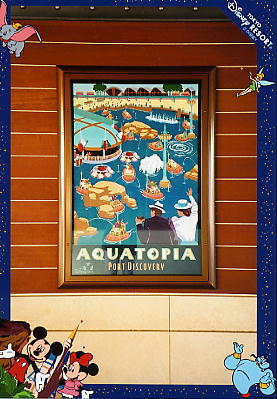 Photo: Poster; Aquatopia, Tokyo DisneySea