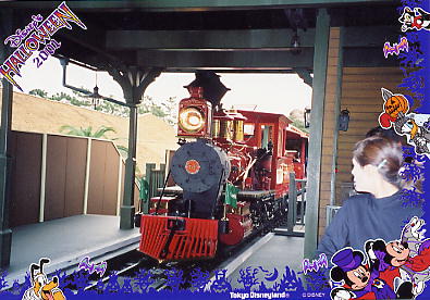 Photo: Western River Railroad, Tokyo Disneyland
