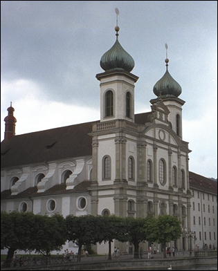 Photo: Jesuit Church, Lucerne