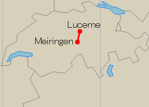Route Map: Meiringen - Lucerne