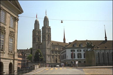 Photo: Grossmunster Cathedral