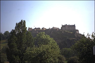 Photo: Side View, Edinburgh Castle