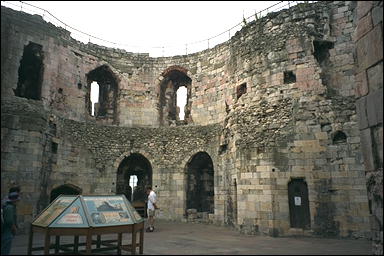 Photo: Inside, Clifford's Tower