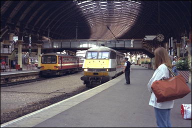 Photo: Inter City Train, York Station