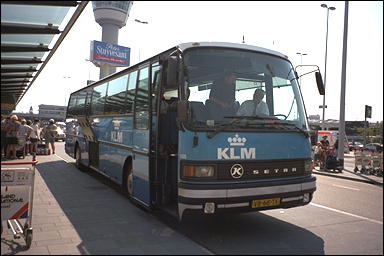 Photo: KLM Shuttle Bus, Amsterdam Airport Schiphol