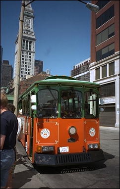 Photo: Old Town Trolley, Boston