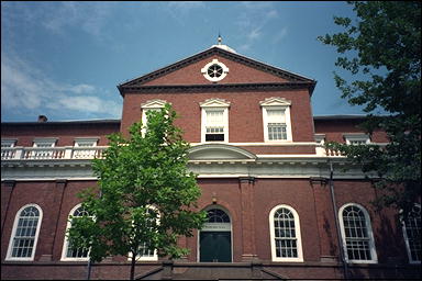 Photo: Harvard Hall, Harvard University