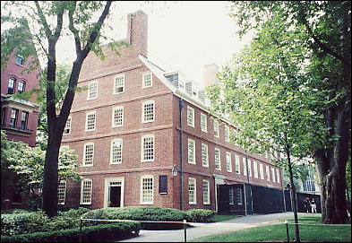 Photo: Massachusetts Hall, Harvard University