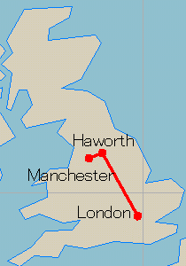 Route Map: Manchester - London
