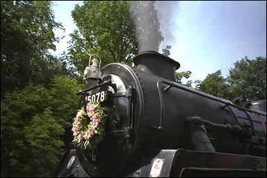 Photo: Steam Train, The Keighley and Worth Valley Railway