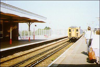 Photo: Platform, Hove Station