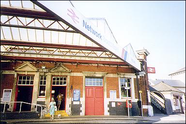 Photo: Entrance, Hove Station