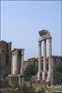 Photo: Temple of Castor and Pollux