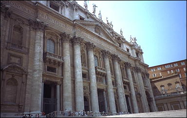 Photo: Facade, St. Peter's Basilica