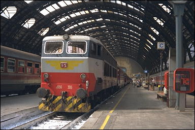 Photo: Euro City Train, Milan Central Station
