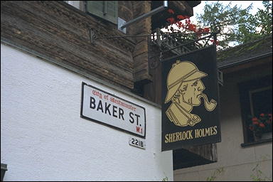 Photo: Baker Street in Meiringen