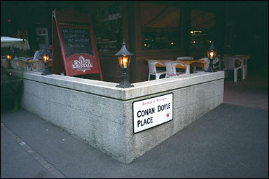 Photo: Conan Doyle Place