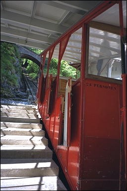 Photo: Funicular, Reichenbach Falls 1