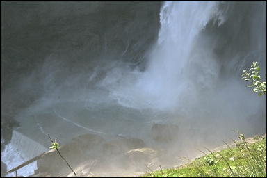 Photo: Basin of the Reichenbach Falls