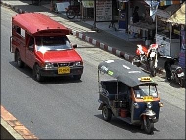 Photo: Tuk Tuk and Songtaew