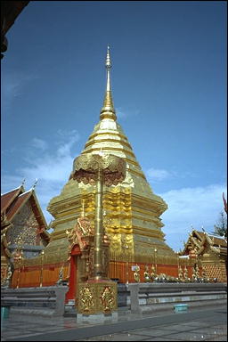 Photo: Golden Chedi, Wat Phra That Doi Suthep