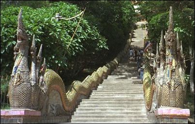 Photo: Staircase, Wat Phra That Doi Suthep