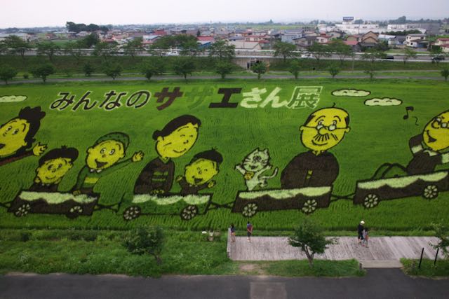 田んぼアート