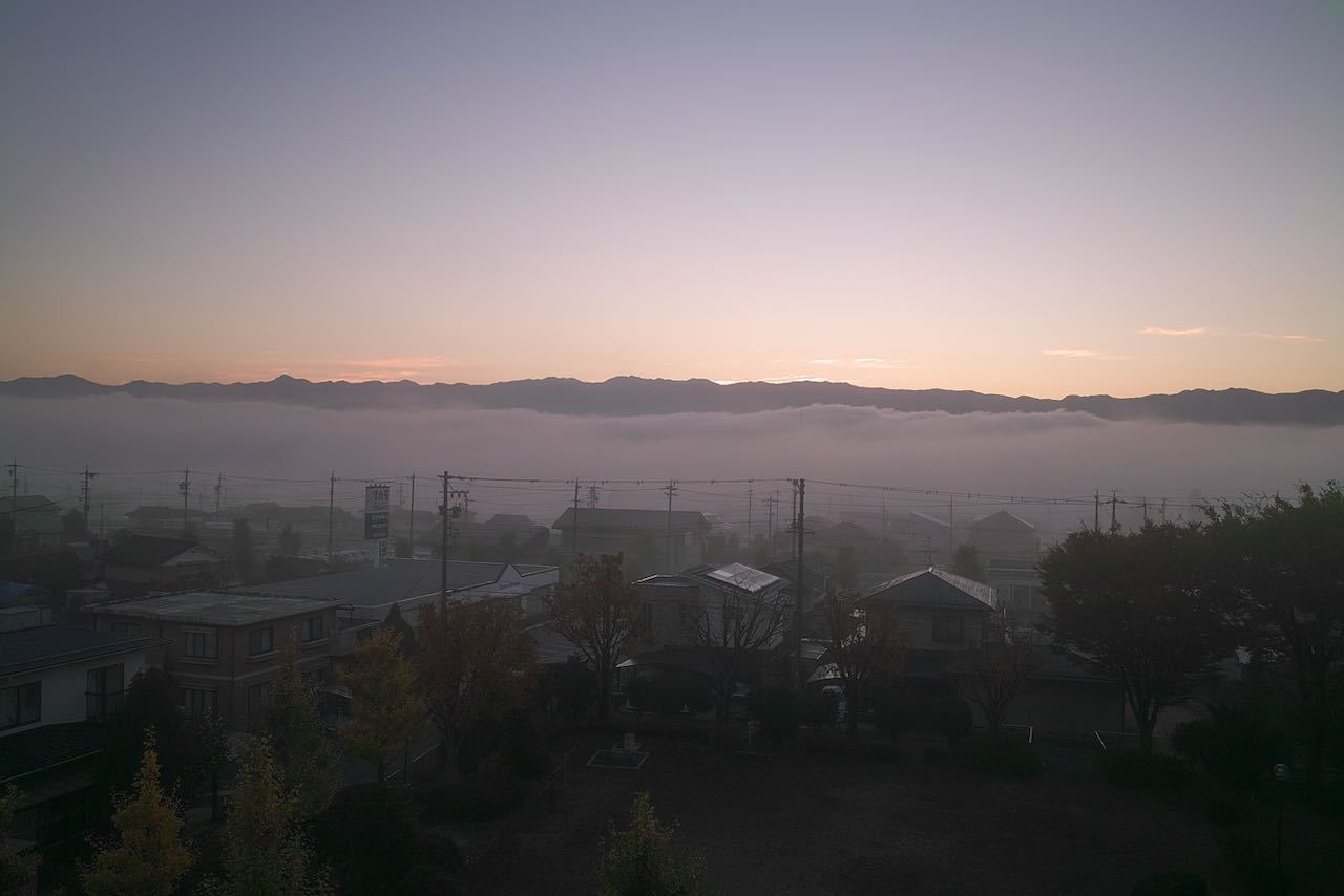 飯田の朝