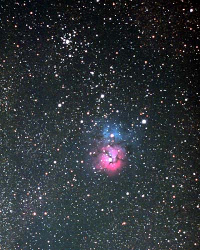M20-NGC6514,M21-NGC6531