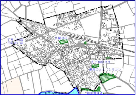 地区内の緑地・公園