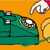 ダイヤル電話 telephone