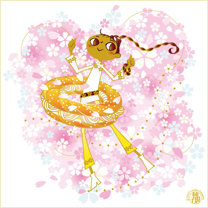 桜が満開になったなら、花びらと一緒にくるくる踊る♪