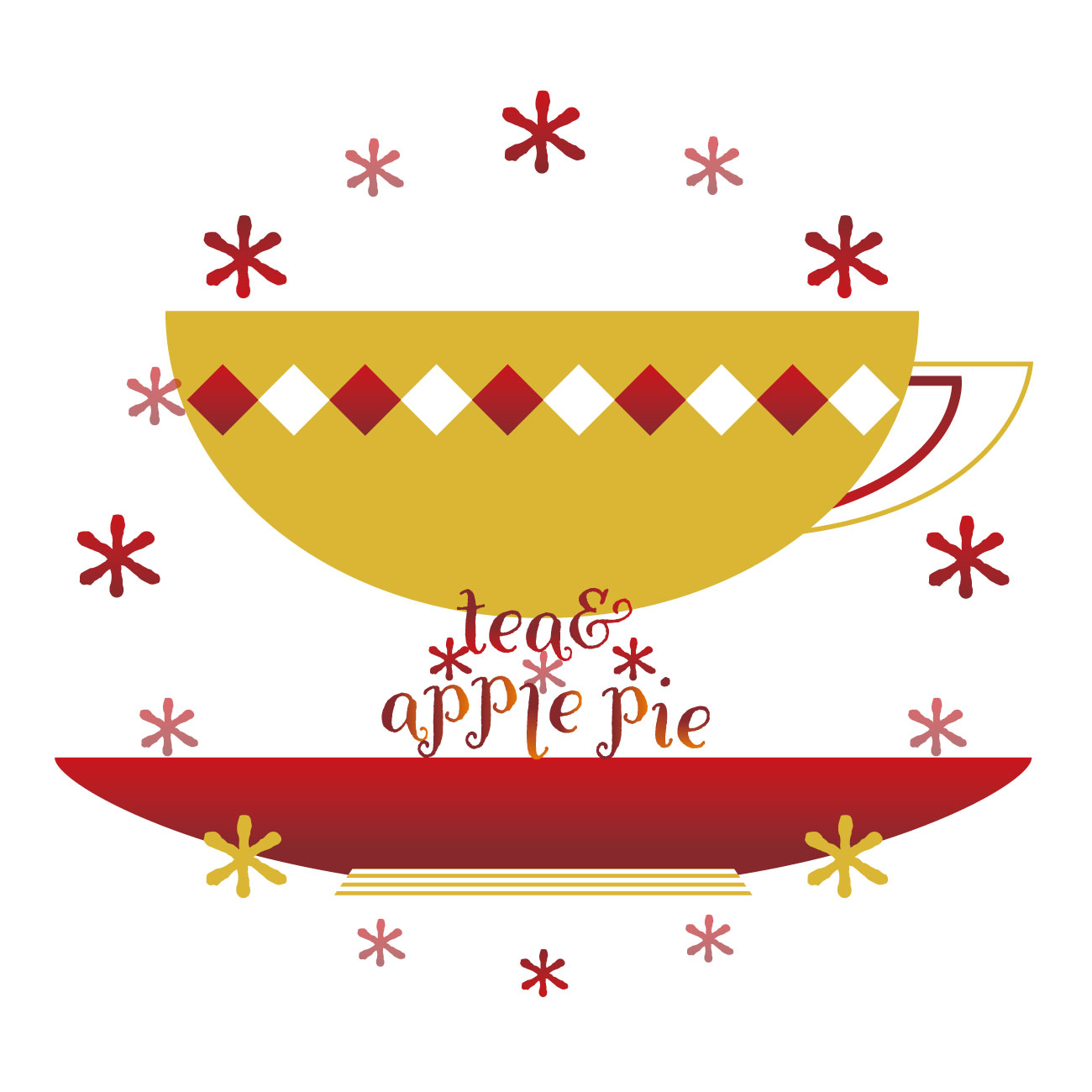 tea+scone illustrarion cafe We are open!イラストレーションカフェ　茶とスコーンへようこそ！Thank you for visiting my page.ご訪問ありがとうございます。